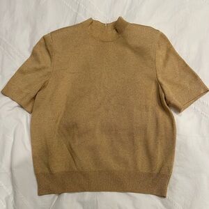 St John Gold Sweater